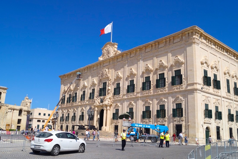 Auberge de Castille Valletta Malta
