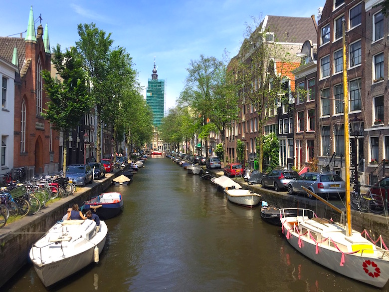 Kanal Amsterdam Niederlande