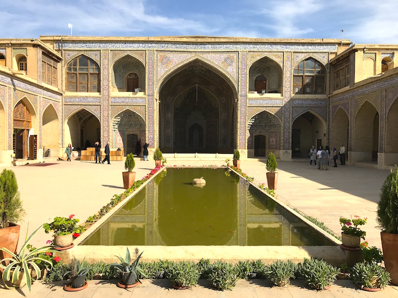 Pinke Moschee Shiraz Iran