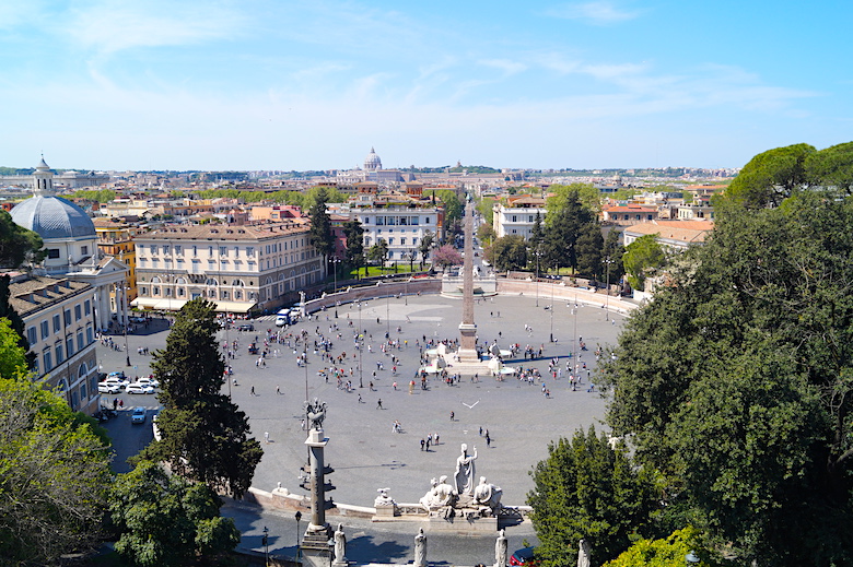 Piazza del Popolo 2 Tage Rom Stadtrundgang